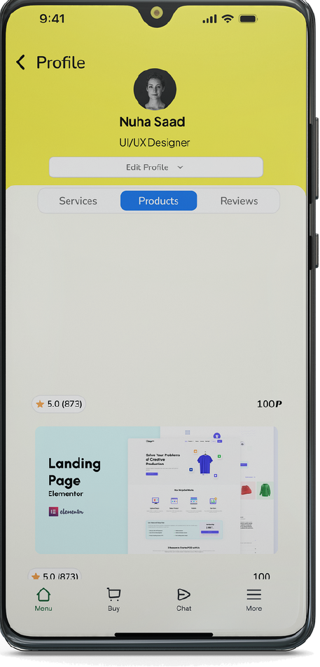 Shrift profile setup screen