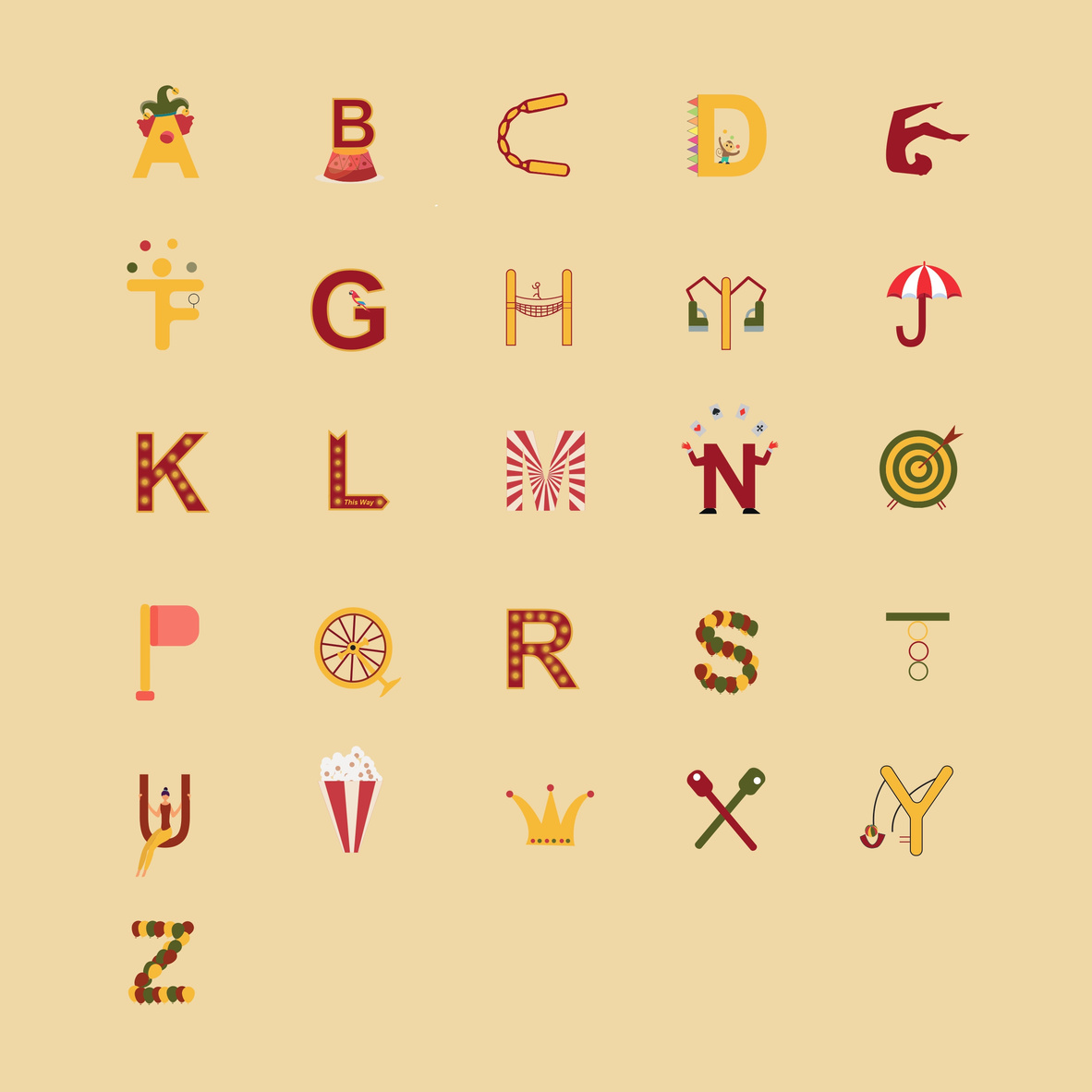 Arabic typography exploration